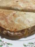 Fried Fajita Chicken and Bacon Quesadillas