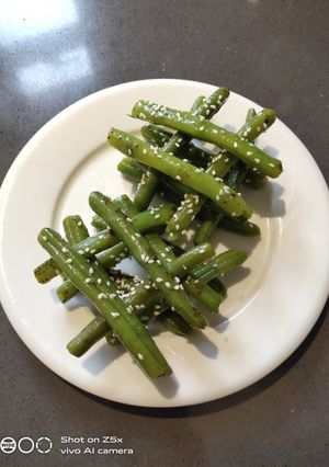 A picture of Fried French Beans.