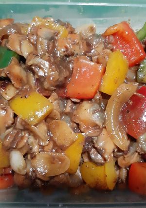 Foto resep Kerang paprika saos tiram