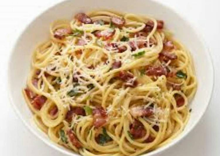 Spaghetti cabonara noxxa