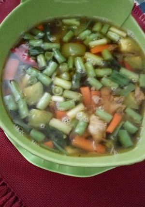 Foto resep Asem asem buncis ku 😋😋