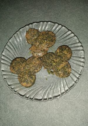 عکسی از دستور کوکو سبزی پونه و تره
