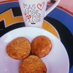 A picture of Hot cakes de avena.
