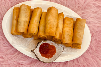 Cara Buat Resep Lumpia rebung ayam goreng Yang Lezat Sekali