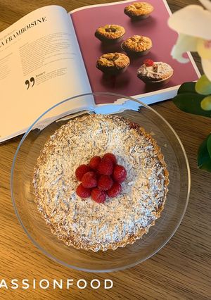 Une photo de Mirlitons de Rouen à la framboisine du chef Christophe Michalak@4PassionFood