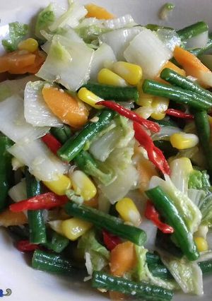 Foto resep Tumis 3 warna 😊