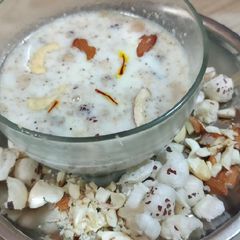 Lajij makhana kheer A picture of Lajij makhana kheer.