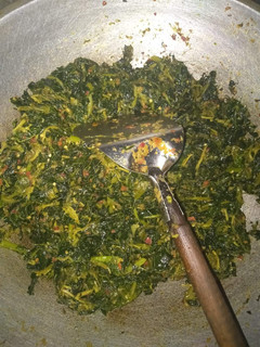 Foto resep Tumis daun pepaya teri medan