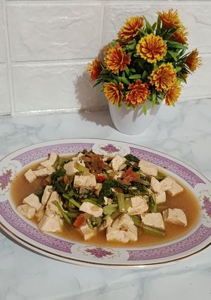 Foto resep Tumis Sawi Tahu