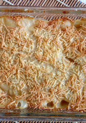 Foto resep Creamy Scalloped Potatoes a.k.a Kentang Panggang Berkrim