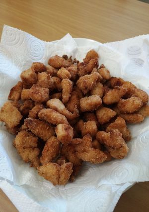 Hamis tepertő csirkemellből recept fotója