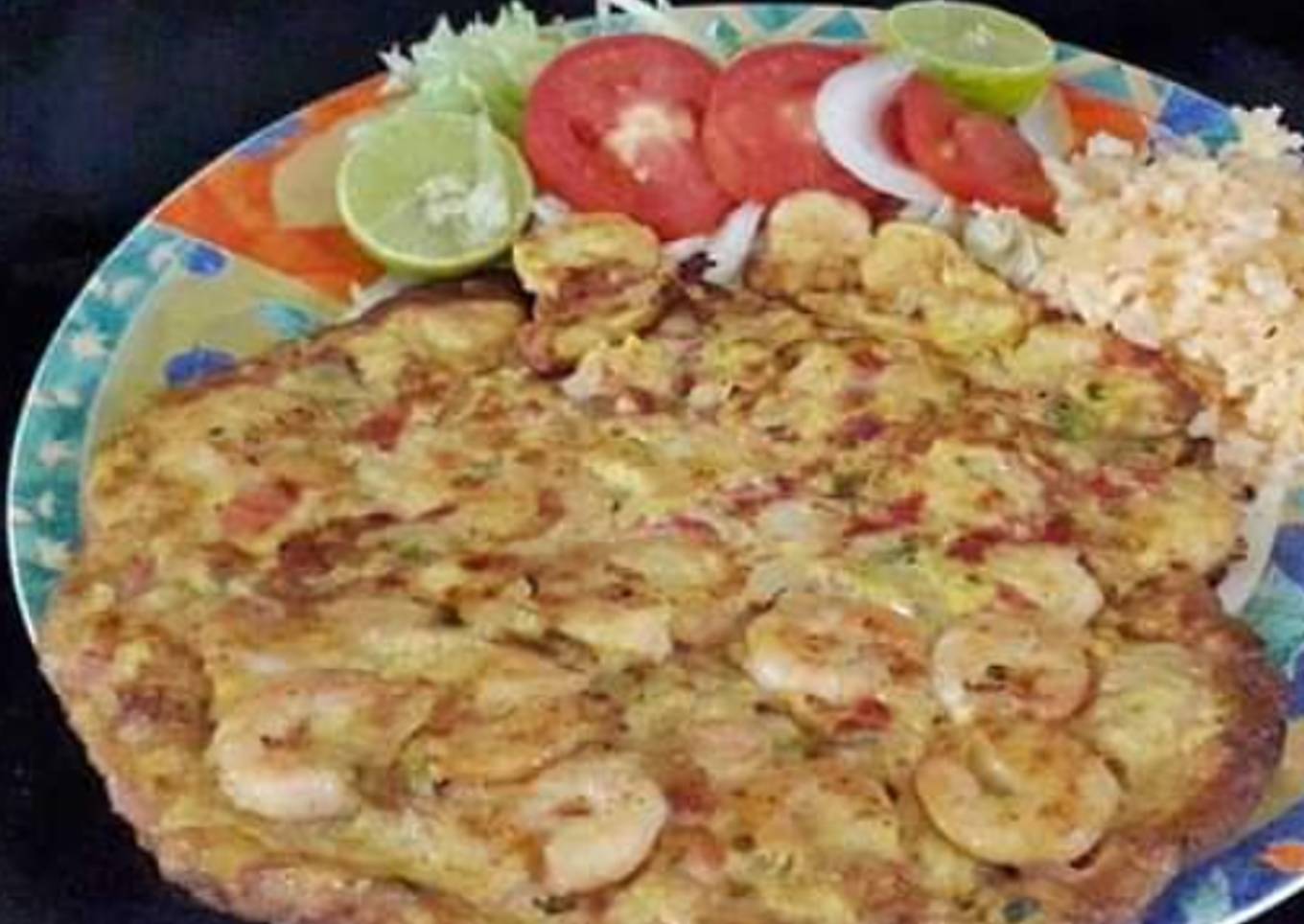 Tortitas de at煤n y camar贸n 馃崵