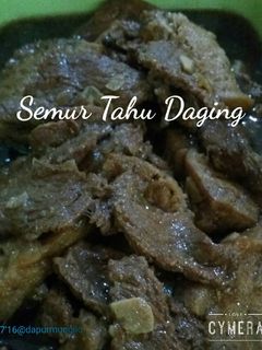 Foto resep Semur Tahu Daging