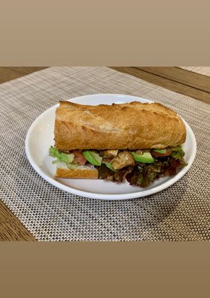 Una foto de Sándwich de caballa 🐠
