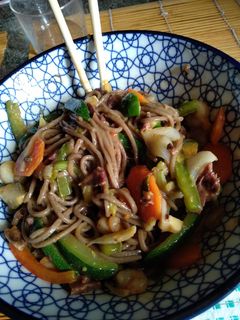 Una foto de Yakisoba