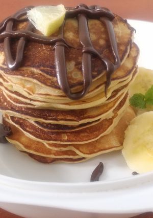 Foto resep Pancake Pisang Lembut