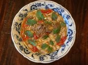 A picture of lamb soup
