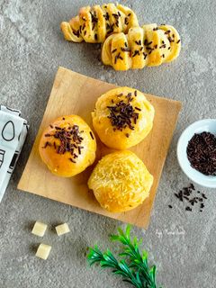 Foto resep Roti Pisang Coklat Keju