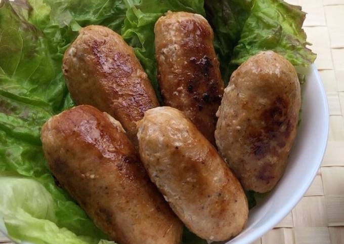 Sosis Ayam Ala German (Chicken Bratwurst)