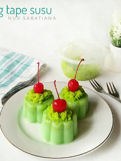 Foto resep Puding Tape Susu