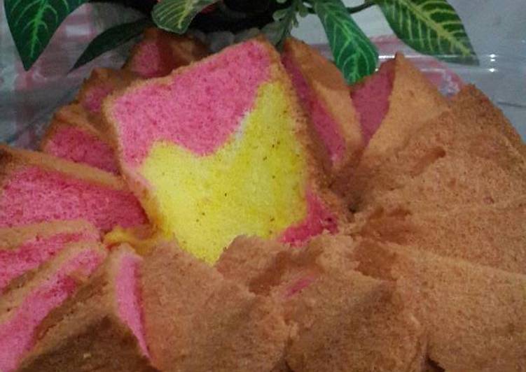 Chiffon cake 2 rasa