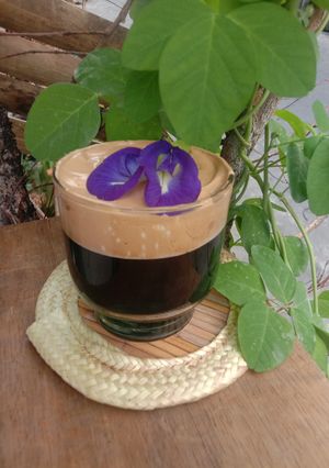 Foto resep Dalgona Bunga Telang