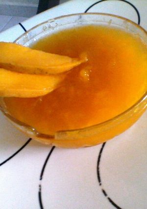 Una foto de Mermelada de Mango Casera