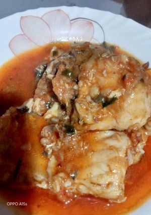 A picture of Fish curry.