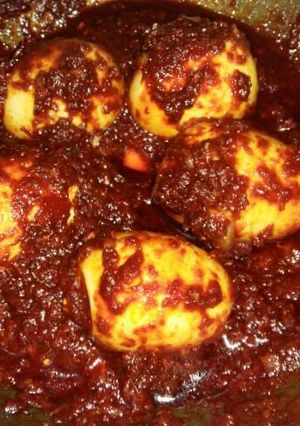 Foto resep Telur bumbu habang