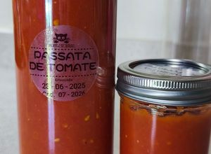 Una foto de Passata de tomate