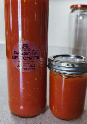 Una foto de Passata de tomate