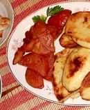 Papas con Tomates Fritos
