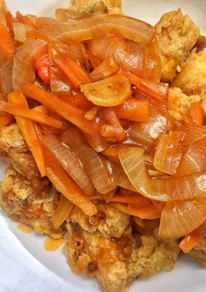 Foto resep Kakap Goreng Tepung Saus Asam Manis
