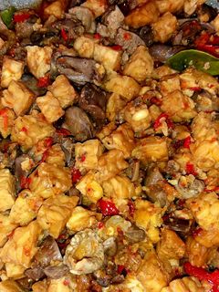 Foto resep Sambal goreng mercon ati ampla tempe