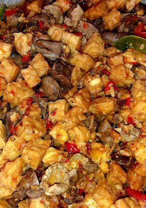 Foto resep Sambal goreng mercon ati ampla tempe