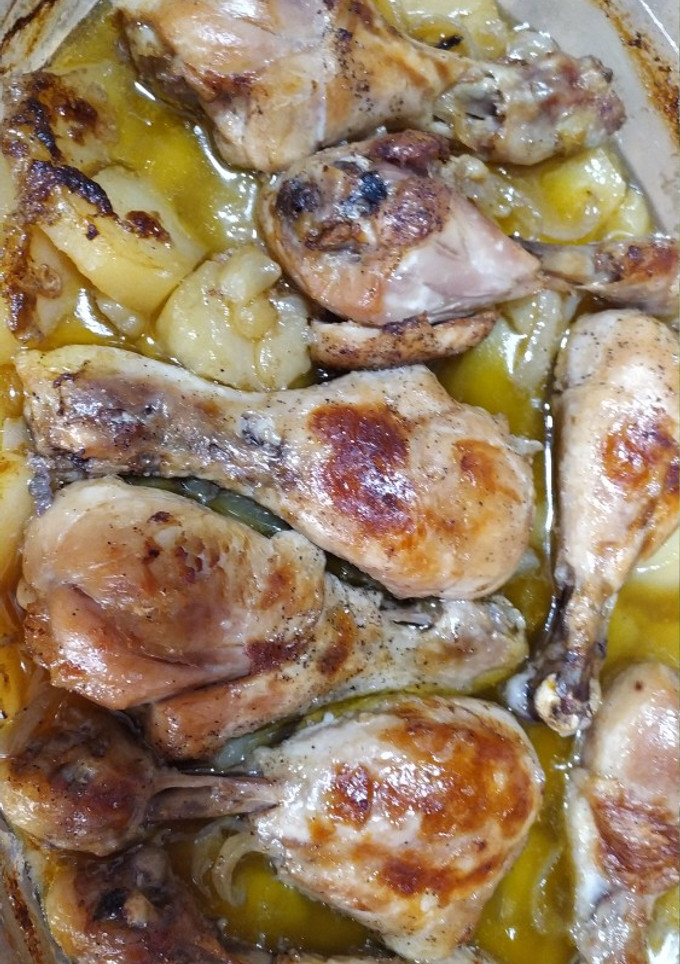 Una foto de Pollo asado