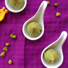 A picture of Green Gram Modak.