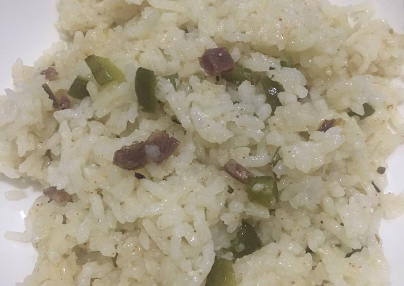 Nasi Keju Rice Cooker