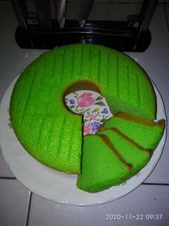 Foto resep Bolu Pandan Santan (Jadul)