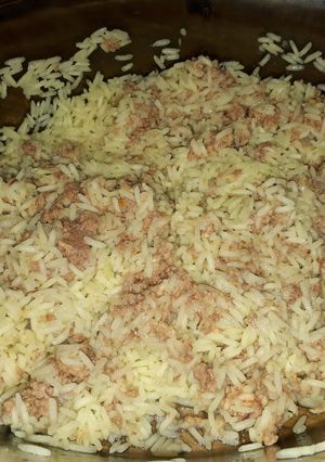Una foto de Ensalada de arroz con atún