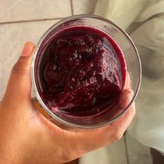 A picture of Frozen MCC Blueberry Smoothie.