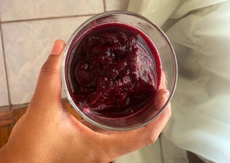 Recipe of Frozen MCC Blueberry Smoothie in 10 Minutes for Family