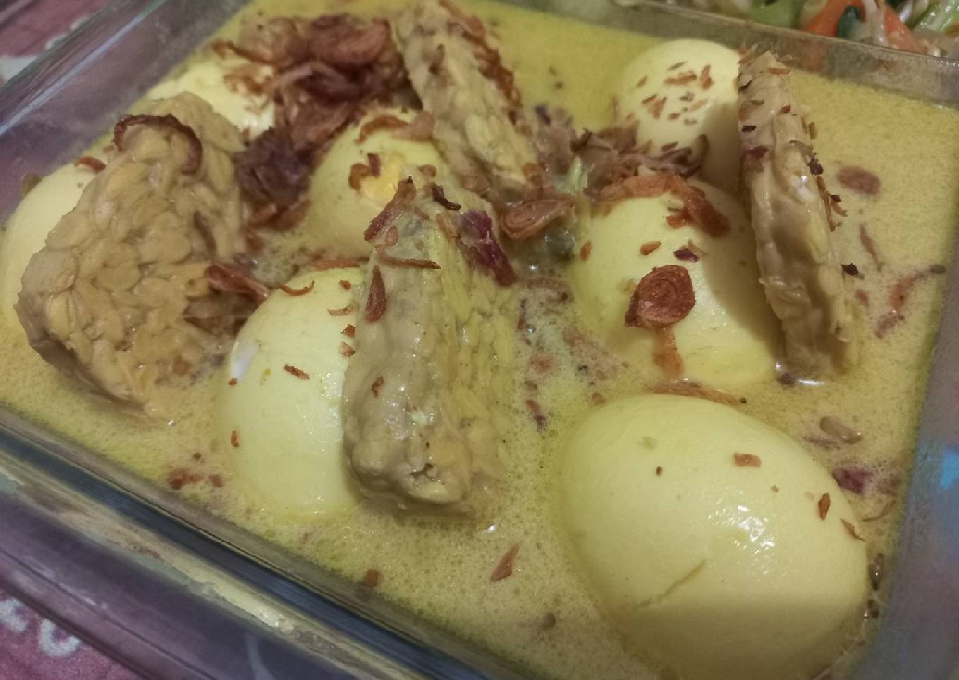 Terik Telur Tempe