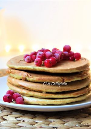 Une photo de Pancakes healthy à la banane