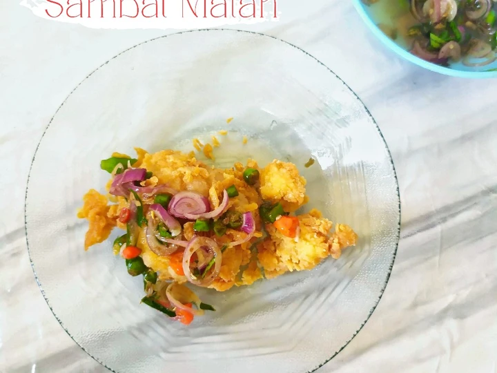 Cara Mudah Membuat Resep Ayam Crispy Sambal Matah yang Enak Banget Anti Ribet, Lezat