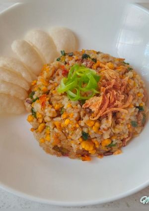 Foto resep Nasi Goreng Daun Bawang Mommylicious