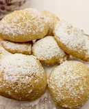 Biscotti con albumi al profumo di arancia