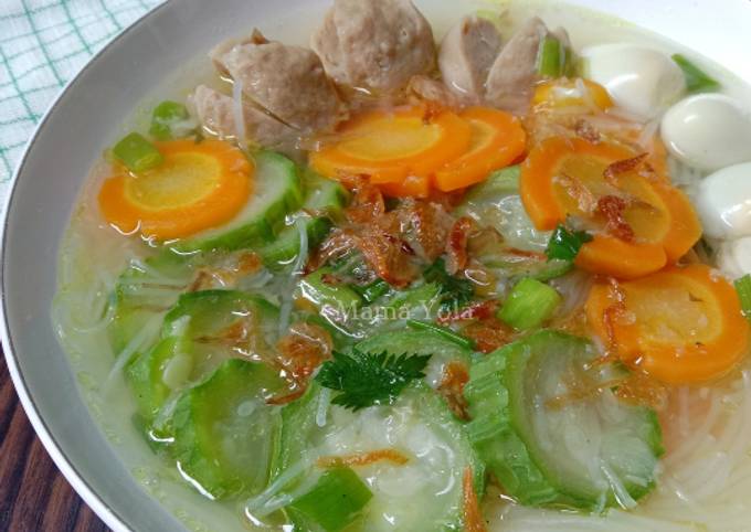 Resep Sop Oyong Soun, Enak Banget