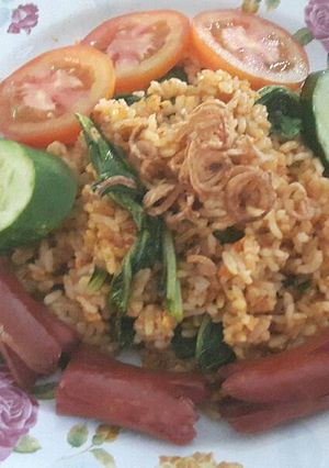 Foto resep Nasi goreng sawi hijau