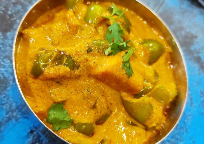 Recipe of Mario Batali Kadai Paneer Capsicum
